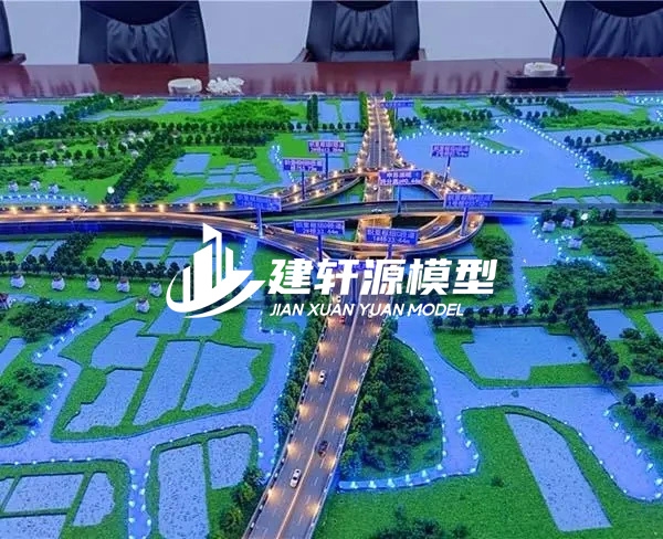 潮安高速公路沙盘定制